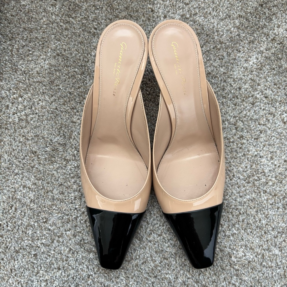 Gianvito Rossi Mule Kitten Heels